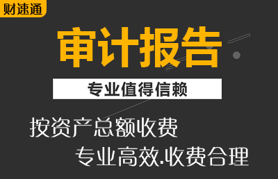 蘇州審計報告多少錢一份